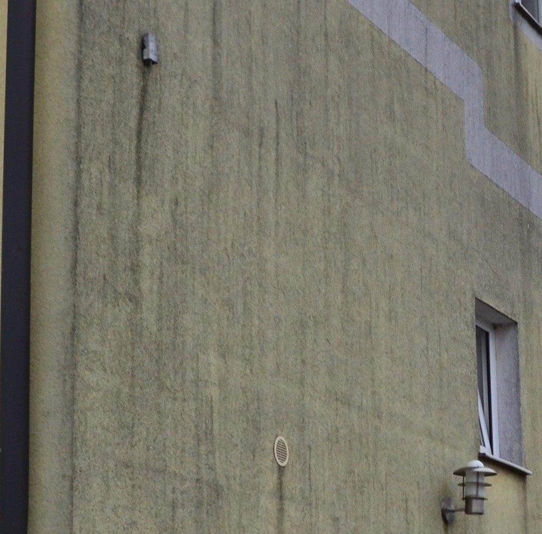 Fassaden-Detail aus der Nähe vorher
